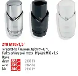 Uni Hobby ZTO M30x1,5¹ nabídka