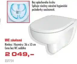 Uni Hobby WC závěsné nabídka