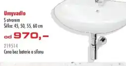 Uni Hobby Umyvadlo S otvorem nabídka