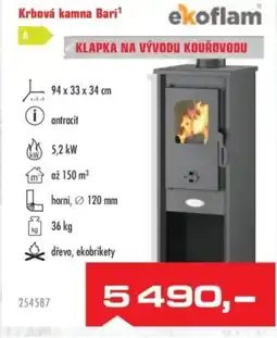 Uni Hobby Krbová kamna Bari nabídka