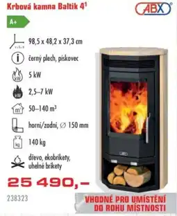 Uni Hobby Krbová kamna Baltik 4 nabídka