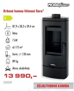 Uni Hobby Krbová kamna litinová Sora nabídka