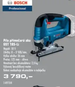 Uni Hobby BOSCH Pila přímočará aku GST 185-Li nabídka