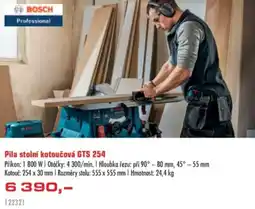 Uni Hobby BOSCH Pila stolní kotoučová GTS 254 nabídka
