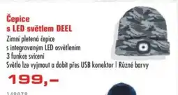 Uni Hobby Čepice s LED světlem DEEL nabídka