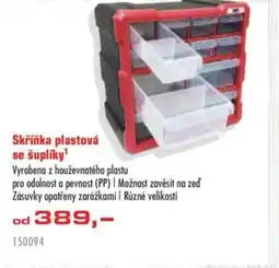 Uni Hobby Skříňka plastová se šuplíky nabídka