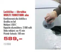 Uni Hobby Leštička – škrabka MULTI FUNCTION aku nabídka