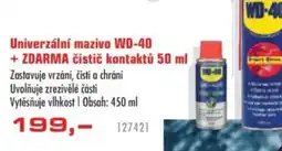 Uni Hobby Univerzální mazivo WD-40 + ZDARMA čistič kontaktů nabídka
