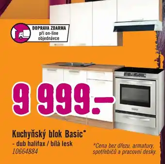 Hornbach Kuchyňský blok Basic nabídka