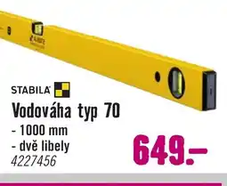 Hornbach STABILA Vodováha typ 70 nabídka