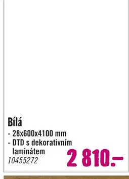 Hornbach Bílá nabídka