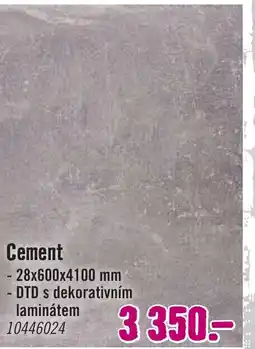 Hornbach Cement nabídka