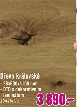 Hornbach Dřevo královské nabídka