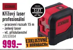 Hornbach Křížový laser profesionální nabídka