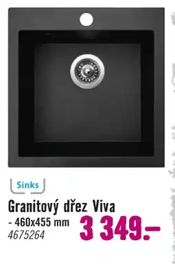 Hornbach Granitový dřez Viva nabídka