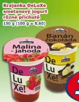 ESO MARKET Krajanka DeLuxe smetanový jogurt nabídka