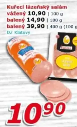 ESO MARKET Kuřecí lázeňský salám nabídka