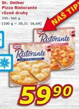 ESO MARKET Dr. Oetker Pizza Ristorante nabídka