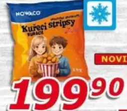 ESO MARKET Nowaco kuřecí stripsy obalované Zizu nabídka