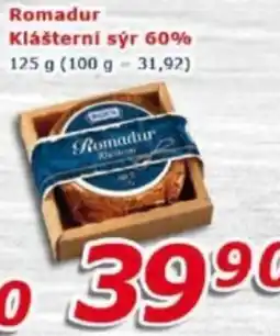 ESO MARKET Madeta Romadur Klášterní sýr 60% nabídka