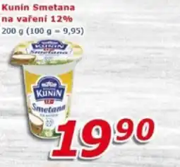 ESO MARKET Kunín Smetana na vaření 12% nabídka