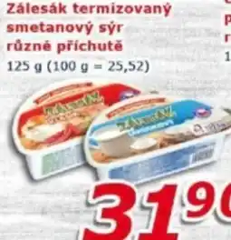 ESO MARKET Zálesák termizovaný smetanový sýr nabídka