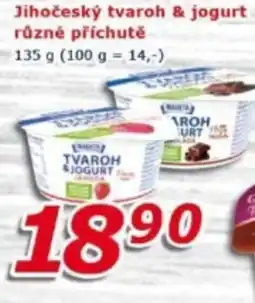 ESO MARKET Jihočeský tvaroh & jogurt nabídka
