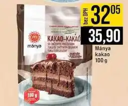 Jip Mánya kakao 100 g nabídka