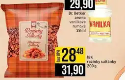 Jip IBK rozinky sultánky 200 g nabídka