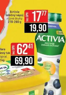 Jip Activia mléčný nápoj různé druhy 270-280 g nabídka
