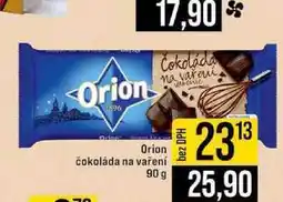 Jip Orion čokoláda na vaření 90 g nabídka