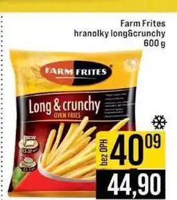 Jip Farm Frites hranolky long&crunchy 600 g nabídka