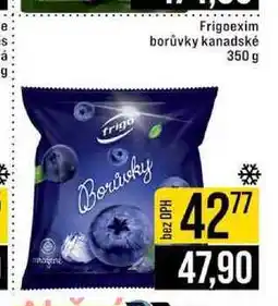 Jip Frigoexim s borůvky kanadské 350 g nabídka