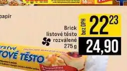 Jip Brick listové těsto rozválené 275g nabídka