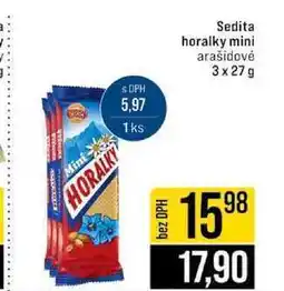 Jip Sedita horalky mini arašidovė 3 x 27 g nabídka
