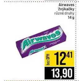 Jip Airwaves žvýkačky různé druhy 14g nabídka