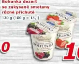 ESO MARKET Bohunka dezert se zakysané smetany nabídka