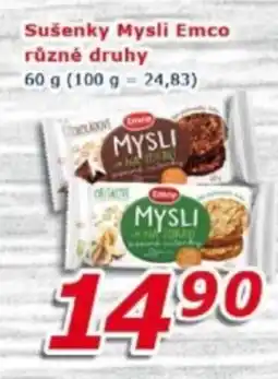 ESO MARKET Sušenky Mysli Emco nabídka