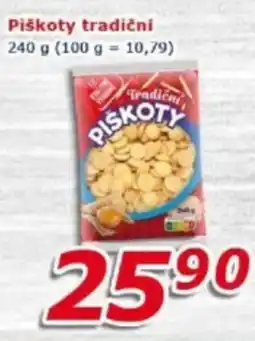 ESO MARKET Piškoty tradiční nabídka