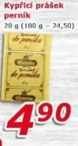ESO MARKET Kypřicí prášek perník nabídka