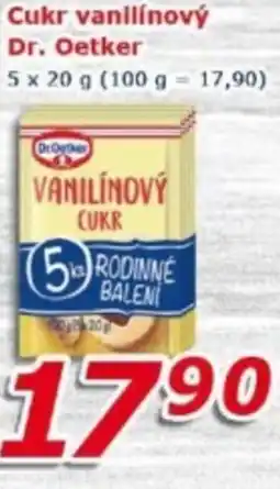 ESO MARKET Cukr vanilínový Dr. Oetker nabídka