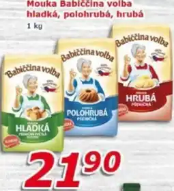 ESO MARKET Mouka Babiččina volba hladká, polohrubá, hrubá nabídka