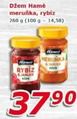 ESO MARKET Džem Hamé meruňka, rybíz nabídka