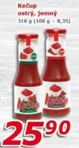 ESO MARKET Kečup ostrý, jemný nabídka
