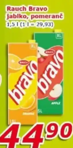 ESO MARKET Rauch Bravo jablko, pomeranč nabídka