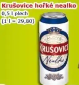 ESO MARKET Krušovice hořké nealko nabídka