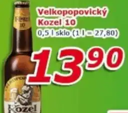 ESO MARKET Velkopopovický Kozel 10 nabídka