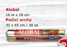 ESO MARKET Alobal Pečicí archy nabídka