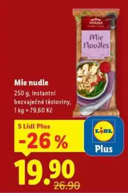 Lidl Vitasia Mie nudle nabídka