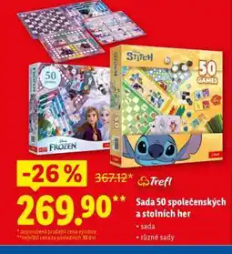 Lidl Sada 50 společenských a stolních her nabídka